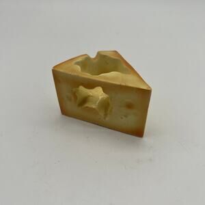 Vintage Lefton Cheese Wedge Porcelain Pepper Shaker
